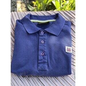 MINI Cooper Polo Shirt Men XL Blue BMW MINI Since 1959 Cotton Golf